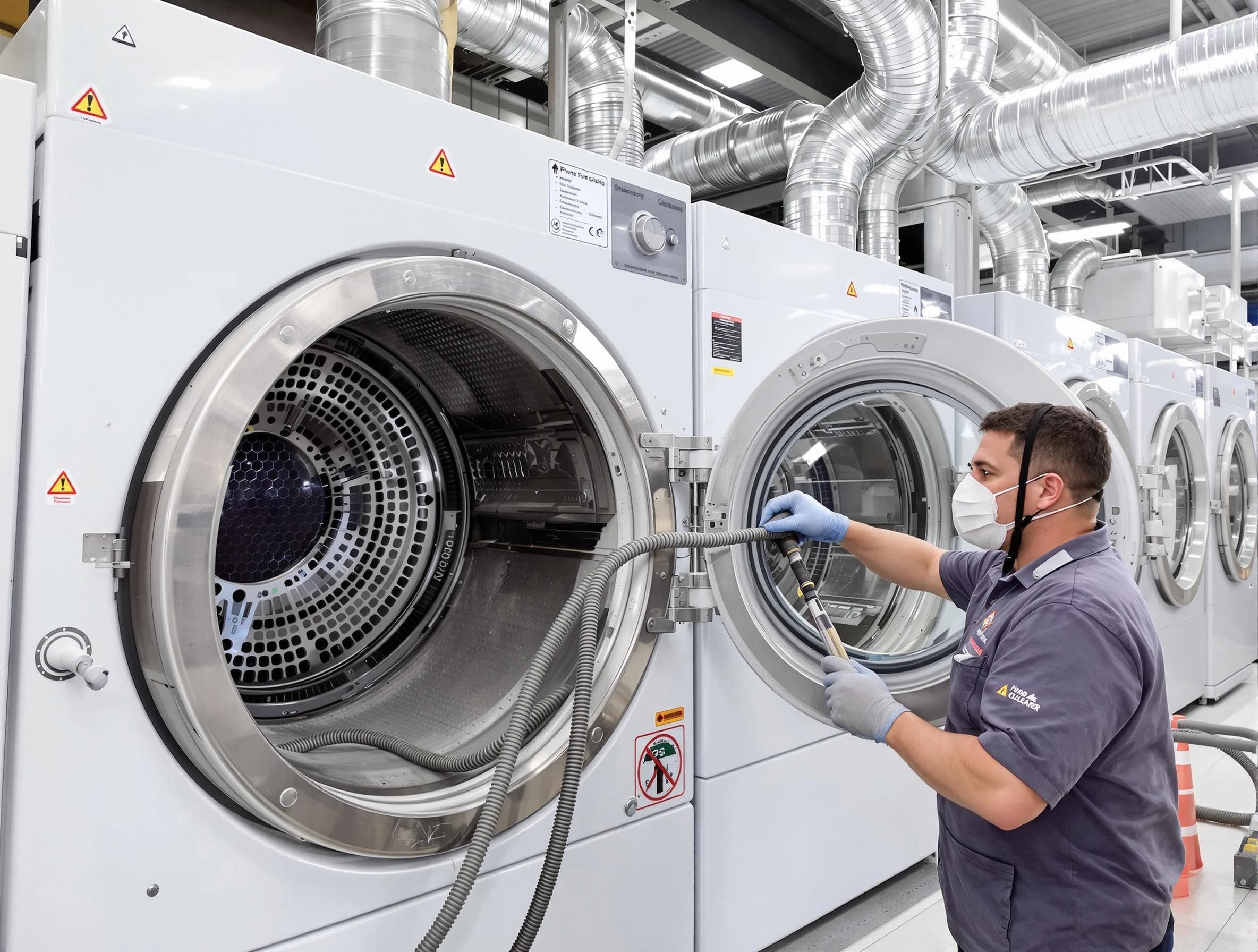 Industrial-grade dryer vent cleaning by Murray Dryer Vent Cleaning in Murray