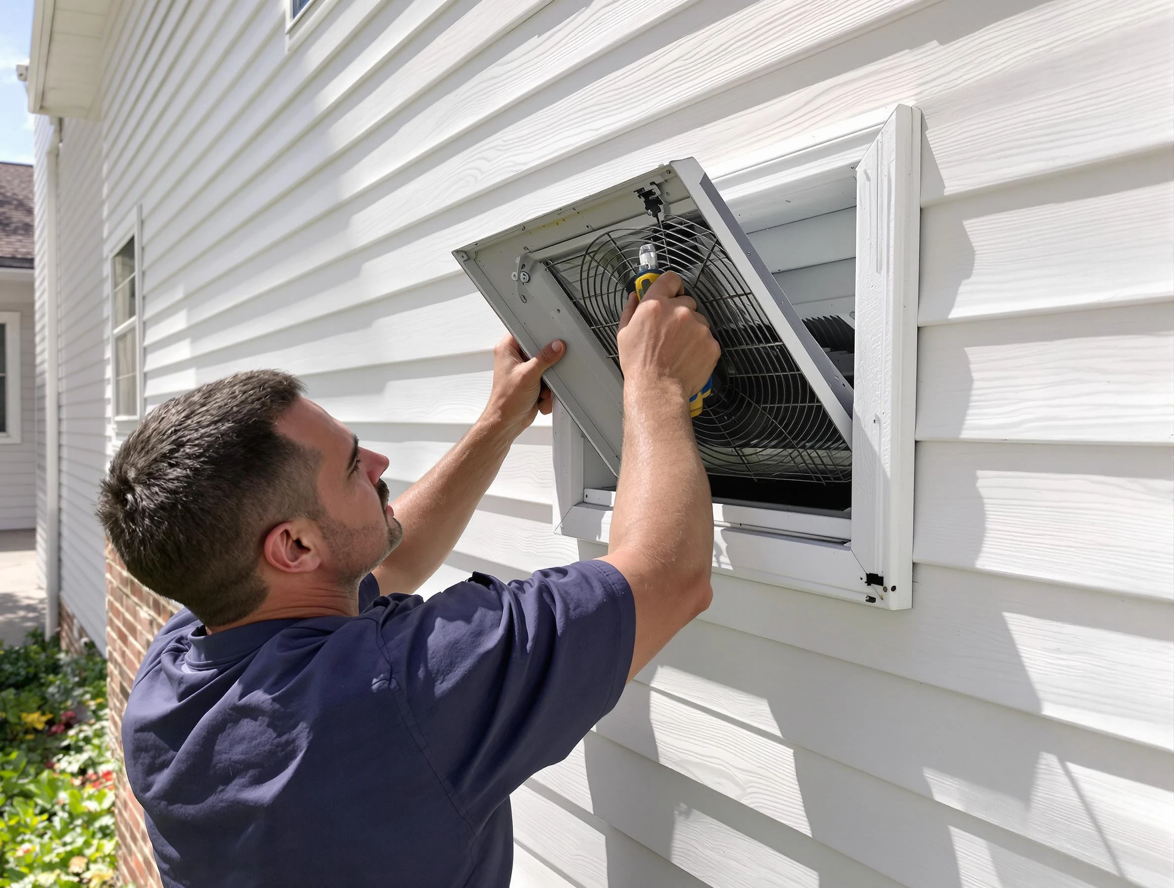 Dryer Vent Cover Replacement in Murray