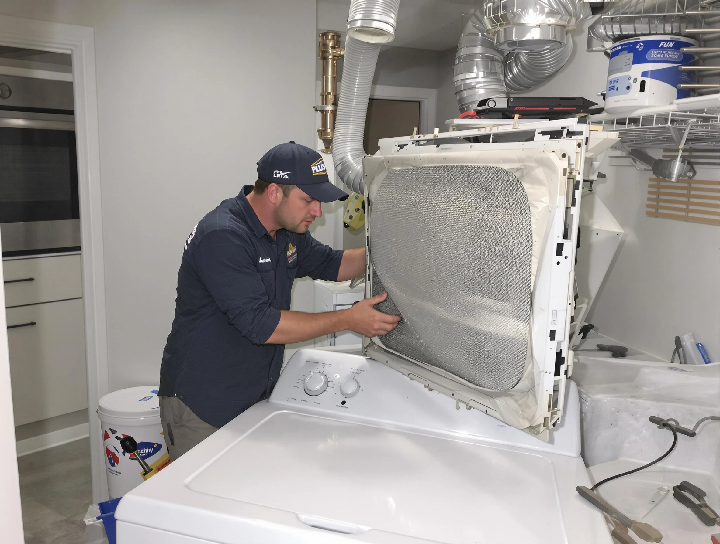 Expert vent cover replacement by Murray Dryer Vent Cleaning in Murray