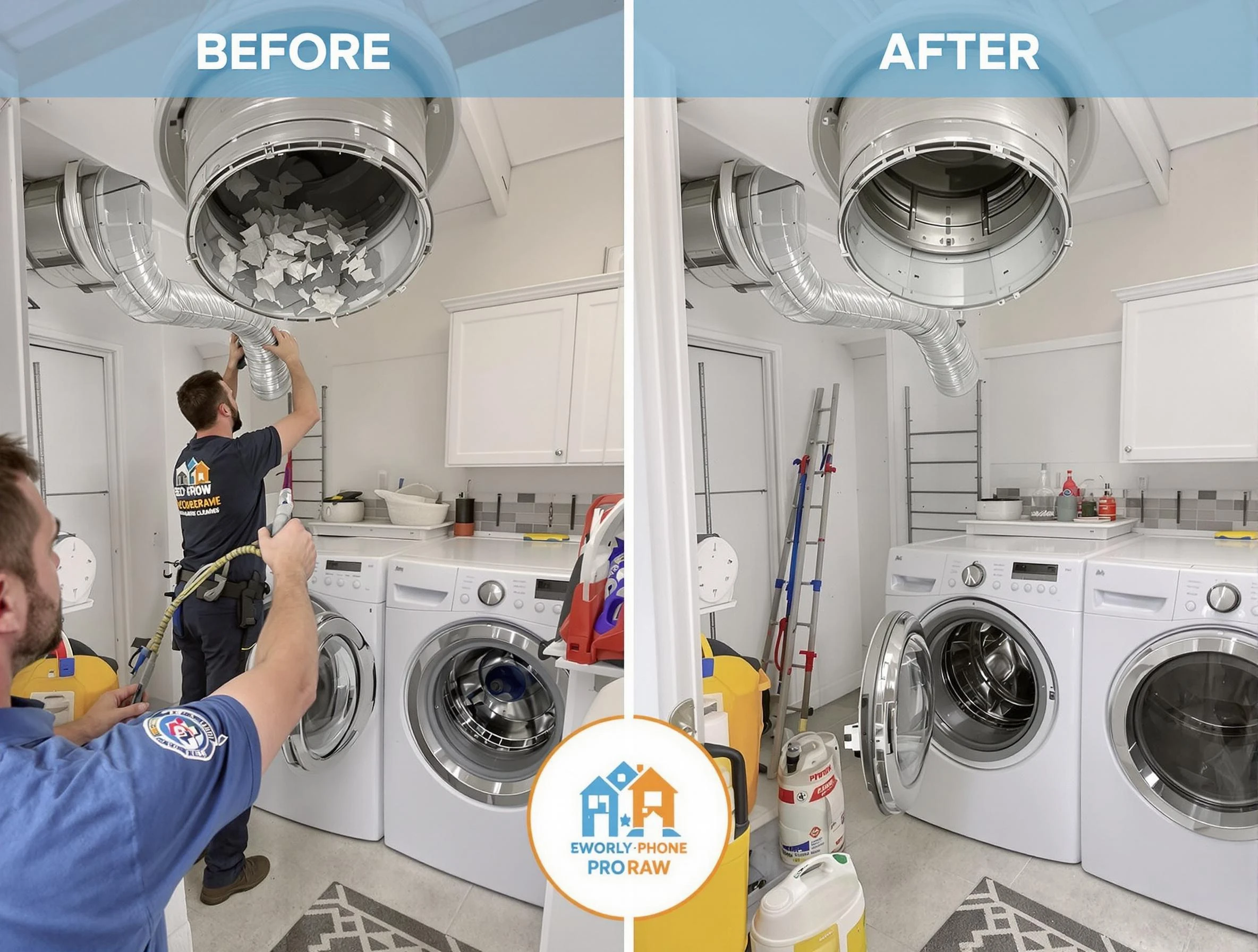 Residential dryer vent cleaning by Murray Dryer Vent Cleaning in Murray